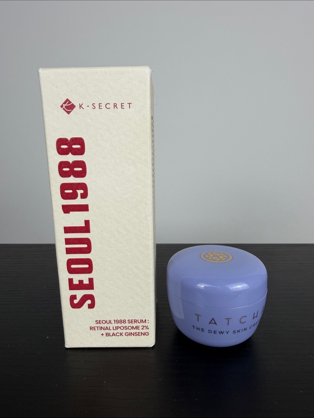 NEW SET Tatcha Dewy Skin Cream & K-secret retinal serum